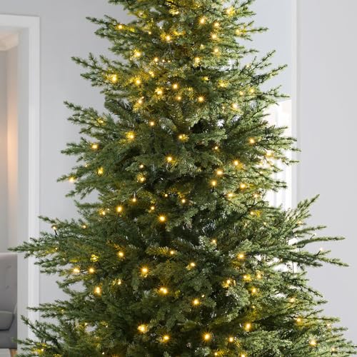 Multi-function Pre-lit Christmas Tree, 7ft/2.1m