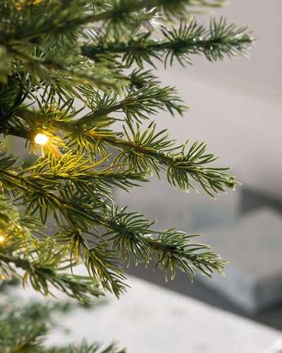 Multi-function Pre-lit Christmas Tree, 7ft/2.1m