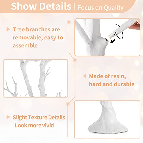 Elegant White Christmas Tree - 105cm Tall Holiday Display