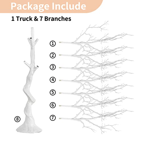 Elegant White Christmas Tree - 105cm Tall Holiday Display