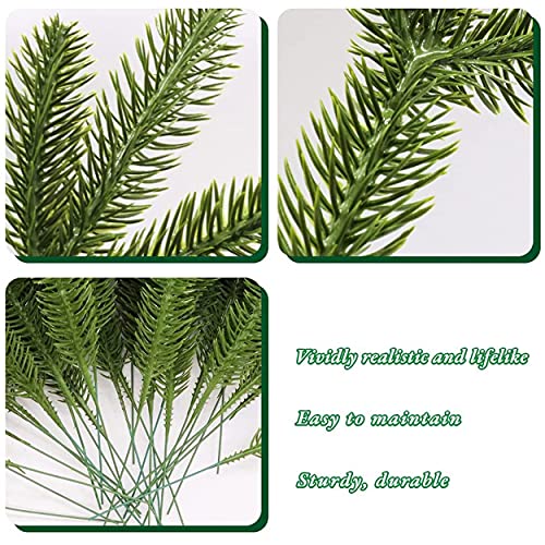 30pc Artificial Pine Branches - Christmas Tree Decorations