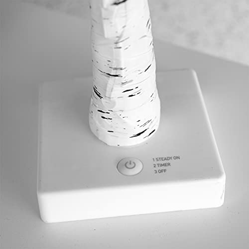 White Twig Christmas Tree with Lights: 2FT Tabletop Birch