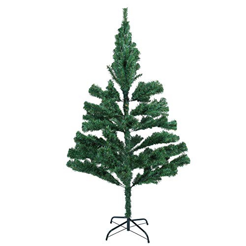 VEYLIN 6ft Christmas Tree - 700 Tips, Metal Stand
