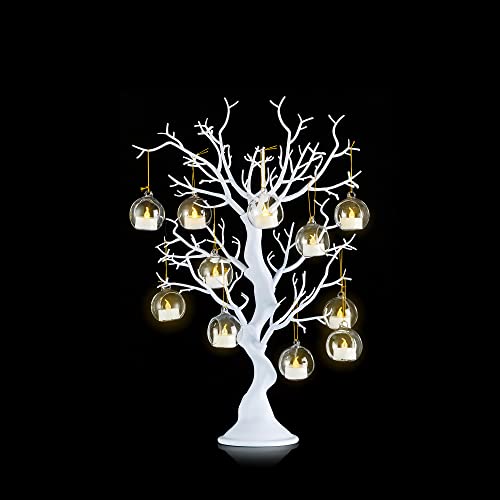 Small White Twig Christmas Tree - Versatile Table Decoration