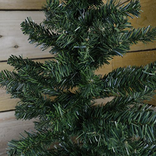 90cm (3ft) Mini Plain Green Christmas Tree in a Jute Bag