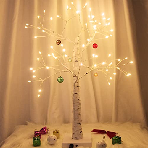White Birch Twig Tree - 2ft Christmas Decor