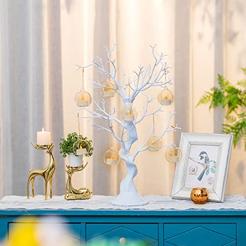 Small White Twig Christmas Tree - Versatile Table Decoration
