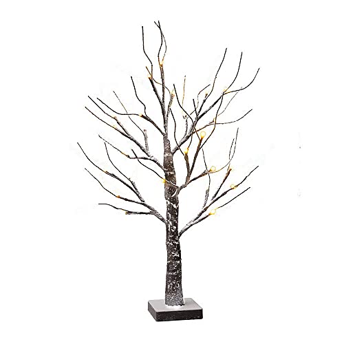 Brown Light Up Artificial Tree - Christmas Decoration