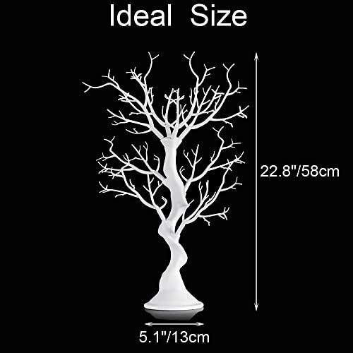 Small White Twig Christmas Tree - Versatile Table Decoration