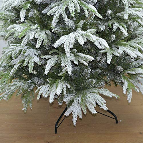 Lapland Fir Artificial Christmas Tree - Snow Flocked