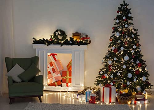 VIROSA 6ft/1.8m Green Artificial Christmas Tree with 800 Virgin PVC Tips | Easy to Assemble | Includes Strong Metal Stand | Xmas Home Decoration Décor (1451031)