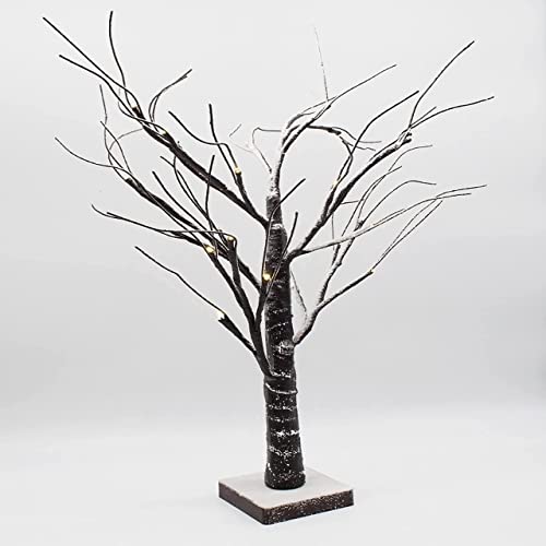 Brown Light Up Artificial Tree - Christmas Decoration