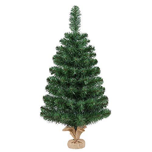 3FT Mini Tabletop Artificial Christmas Tree Xmas Holiday Decor