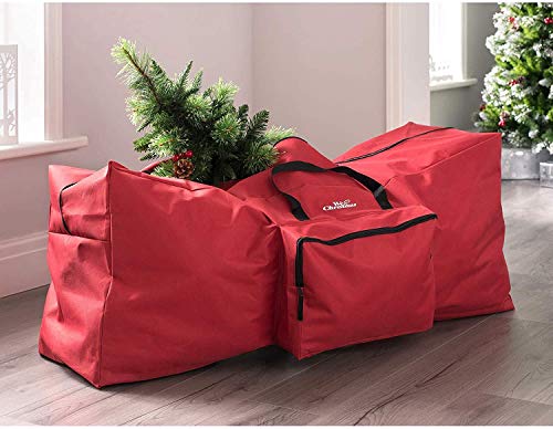 FlickBuyz-Colorado Green Pine Bushy Artificial Christmas Tree Tips 5ft/6ft/7ft Xmas Tree With Metal Stand & FREE BAG (6FT (180CM) 700 tips)