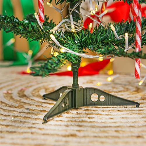 2-Pack 2ft Green Pine Christmas Trees - Desktop/Tabletop