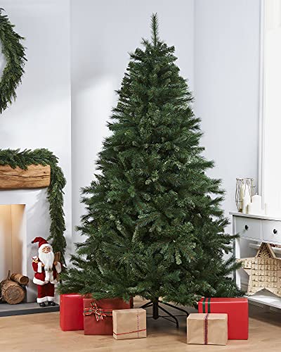 6ft Victorian Pine Christmas Tree with Hinged Branches