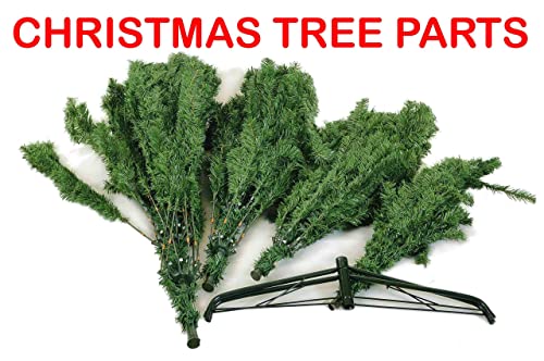 Luxury 5ft 6ft 7ft 8ft 9ft 10ft 12ft Green Artificial Christmas Trees -Bushy High Tip Count Xmas Trees (7ft / 210cm)