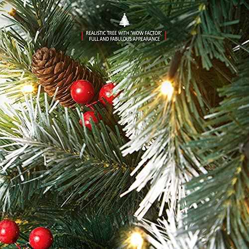 VeryMerry 6FT Pre-Lit 'Claudia' Christmas Tree