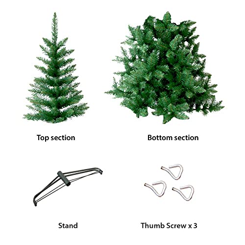 5ft/1.5M Artificial Christmas Tree with 332 Tips