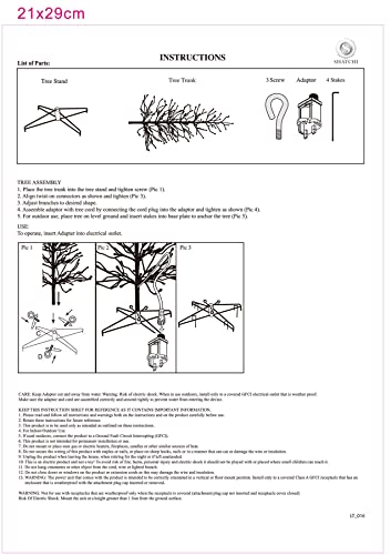5ft Pre-Lit LED Snowy Twig Tree: Festive Christmas Decoration