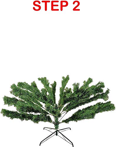 7ft Artificial Christmas Tree for Perfect Indoor/Outdoor Decor