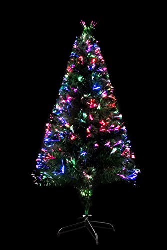 2Ft-7Ft Pre-Lit Multicolor Fibre Optic Christmas Tree