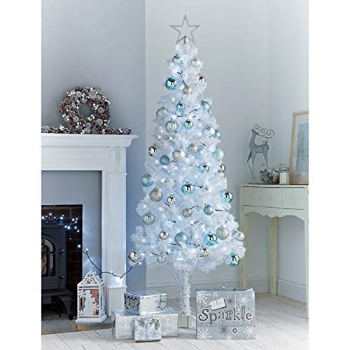 6ft Deluxe White Artificial Christmas Tree