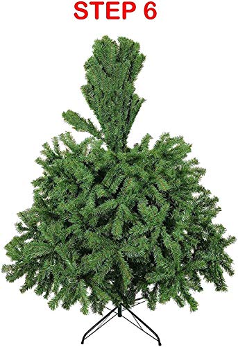 7ft Artificial Christmas Tree for Perfect Indoor/Outdoor Decor