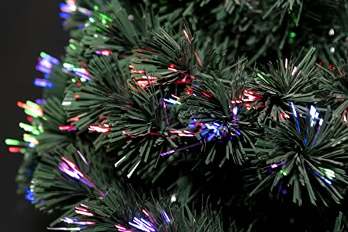 2Ft-7Ft Pre-Lit Multicolor Fibre Optic Christmas Tree