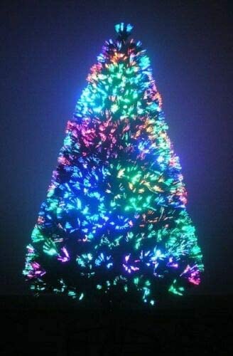 Festive Fibre Optic Christmas Trees - 4/5/6 ft