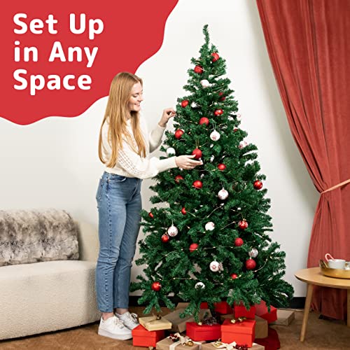 Premium 6 Ft Christmas Tree – Full Bodied Fir