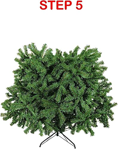 Premium Fire Retardant Artificial Xmas Tree, 7ft/2.1m