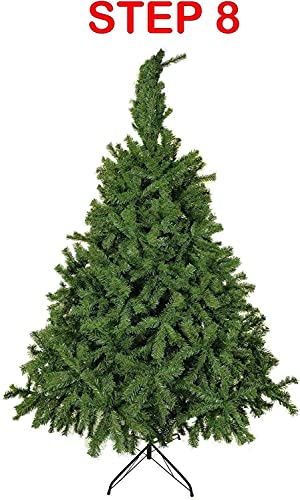Premium Fire Retardant Artificial Xmas Tree, 7ft/2.1m