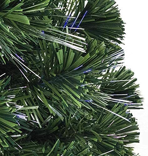 Luxury 4/5/6 ft Fibre Optic Green Christmas Tree