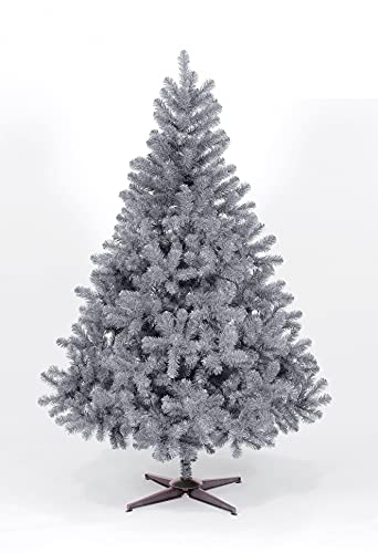 6ft Deluxe Christmas Tree Grey Colorado Including Storage Bag