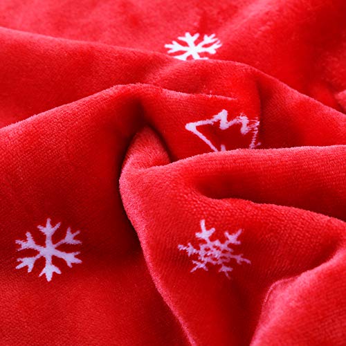 Cozy Christmas Sherpa Fleece Blanket
