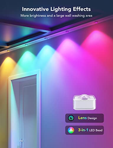 Smart RGBIC Outdoor Lights for Holiday Fun