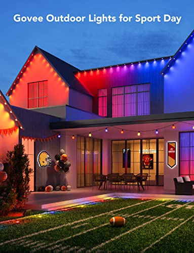 Smart RGBIC Outdoor Lights for Holiday Fun