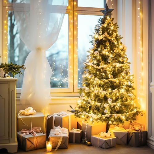 100 LED Warm White Christmas String Lights