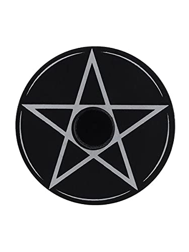 something different Candle Holder/Candleholder - Spell Candle Holder - Pentagram Design