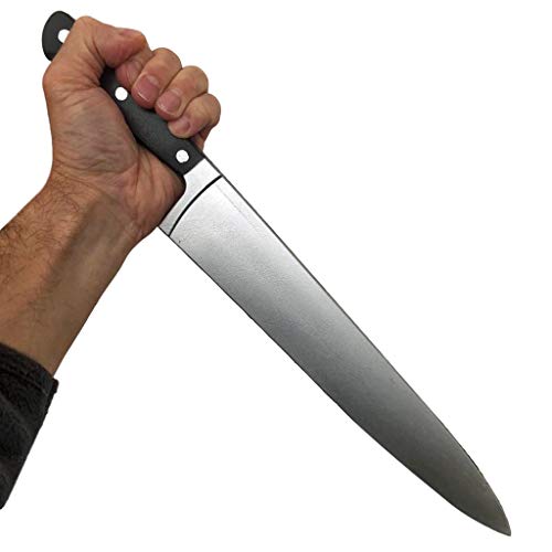 Rubber Johnnies PU Myers Style Kitchen Knife, Halloween Movie/Theatre Costume Prop Accessories