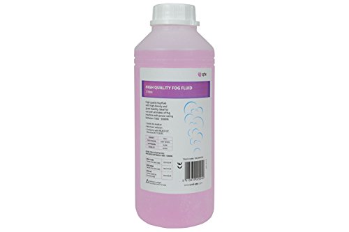 beamz FSMF1H Smoke Machine Fluid High-Density 1L Bottle Fog Mist Effect Liquid DJ Disco Party