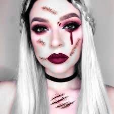 RMCtrends [Pack of 15 sheets] HD Ultra Realistic Halloween Tattoos Fancy Dress Party Costume Makeup Temporary Tattoo Stickers Decoration Fake Wounds Scars and Stitches Make Up