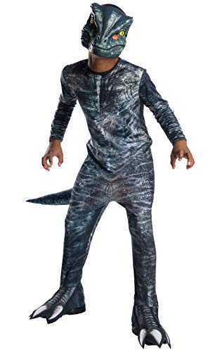 Rubie's Official Jurassic World: Fallen Kingdom Velociraptor 'Blue' Dinosaur Costume, Child Medium Age 5-7, Height 132 cm