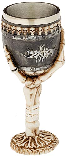 Puckator Skeleton Arm Goblet SK120, Metal, Multi, 7 Count (Pack of 1)