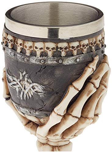 Puckator Skeleton Arm Goblet SK120, Metal, Multi, 7 Count (Pack of 1)