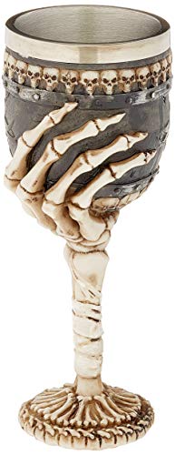Puckator Skeleton Arm Goblet SK120, Metal, Multi, 7 Count (Pack of 1)