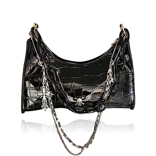 JeVenis Gothic Purse Novelty Purse Gothic Purse Bags Goth Crossbody Bag Gothic Shoulder Bag Gothic Bags Purses Halloween Purse