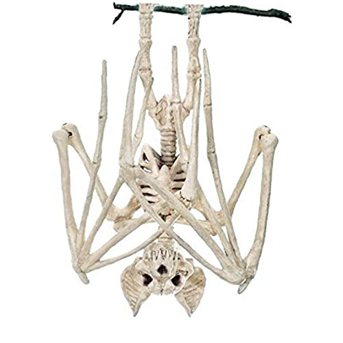 REOVE 1 Pc Horrible Halloween Bat Skeleton Simulation Bat Skeleton Lifelike Bat Bone Halloween Props Animal Skeleton For Halloween Decoration, Bat