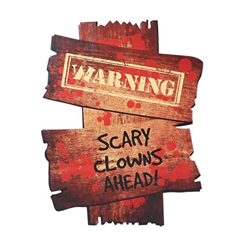 Tomaibaby Halloween Outdoor Decorations Corrugate Yard Stake Signs Beware Warning Halloween Props Lawn Yard Decorations Trick or Treating Décor